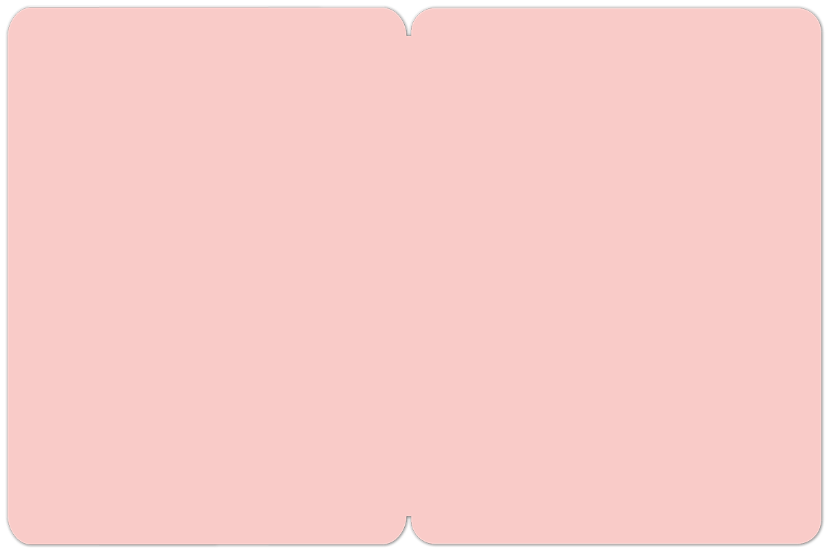 Blank inside of a pink encouragement greeting card, providing ample space for a personalized, heartfelt message to a dear female friend.