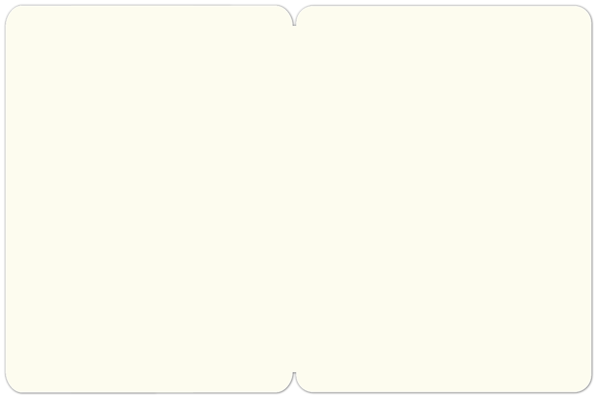 Blank cream-colored interior of an encouraging greeting card, ready for a personalized message of support and strength.