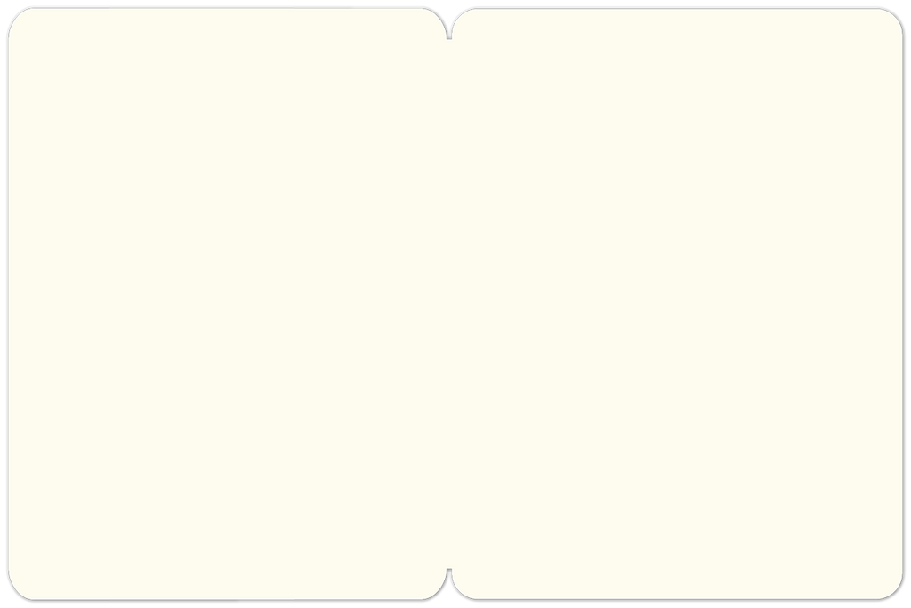 Blank cream-colored interior of an encouraging greeting card, ready for a personalized message of support and strength.