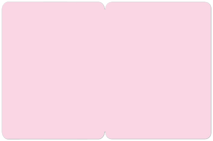 Inside of a blank, light pink greeting card, offering ample space for a personalized message of encouragement and support.