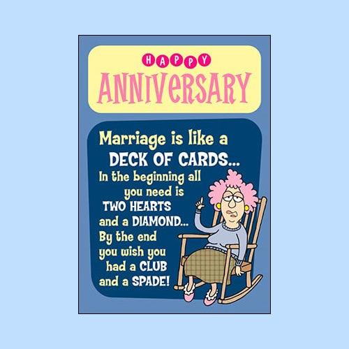 Funny & Lighthearted Anniversary Cards