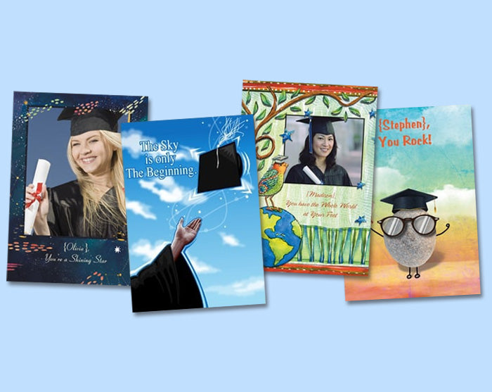 Photo and Personalized Graduation Cards
