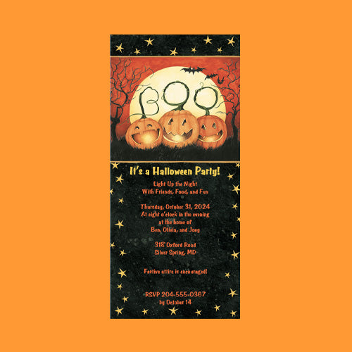 Halloween and Costume Party Invitations