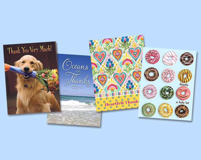 Thank You Note Card Sets & Assortments