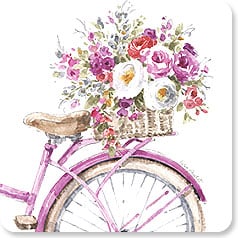 Pink Bike, Pink Flowers